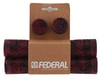 Image 2 for Federal Bikes Command Flangeless Grips (Blood Red/Black) (Pair)